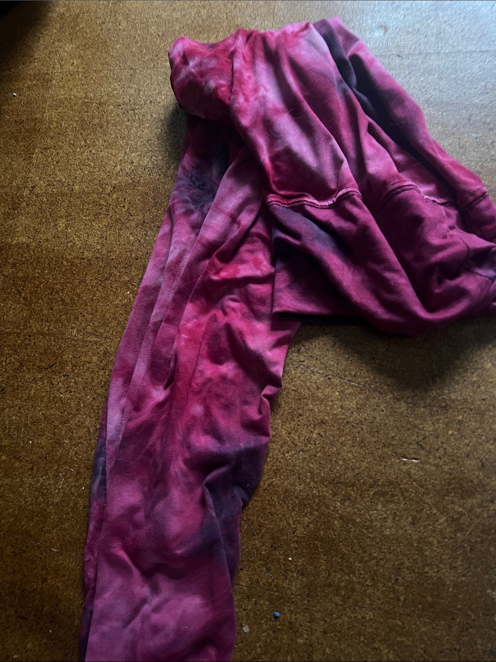 Sweet Pea Tie-Dye Pink & Purple Leggings